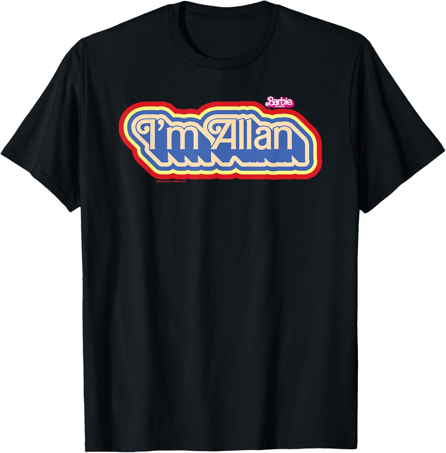 Barbie The Movie - I'm Allan T-Shirt - T-Shirt | Black
