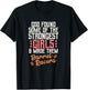 God Found Strongest Girls Barrel Racers Rodeo Horse Gift T-Shirt - T-Shirt | Black