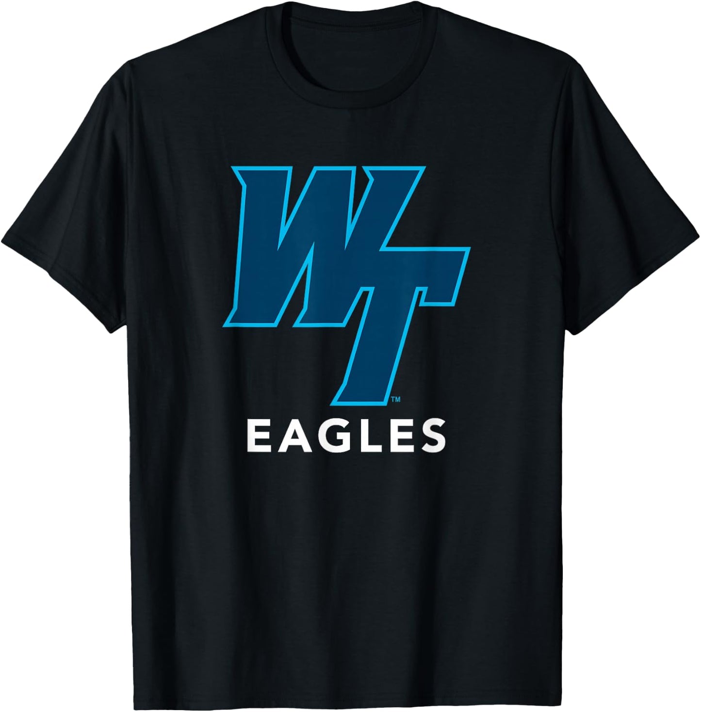 Wake Tech Eagles Wake Tech Community College WT Eagles Mark T-Shirt - T-Shirt | Black