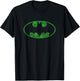 Batman St Patrick's Day Shamrock Logo T-Shirt - T-Shirt | Black
