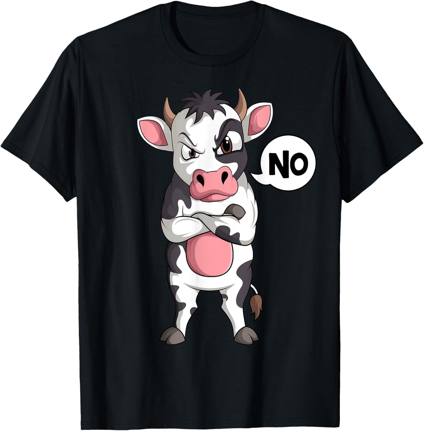 Cow Farmer Kids Boys Girls T-Shirt - T-Shirt | Black