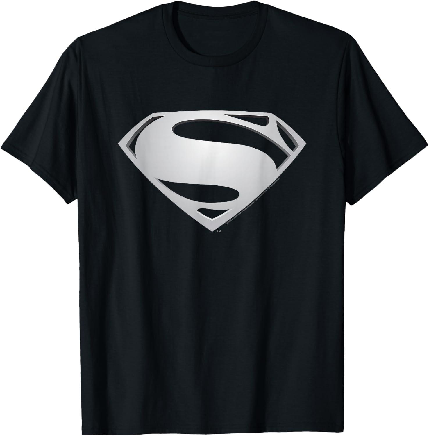 Zack Snyder's Justice League Superman Black Suit Icon T-Shirt - T-Shirt | Black