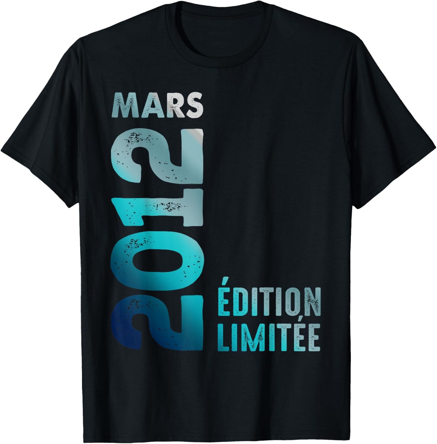 March 2012 Limited Edition March 2012 , Black, S T-Shirt - T-Shirt | Black