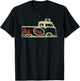 Bus Junkie: Double Cab Truck Bus Van Car Auto Hippie T-Shirt - T-Shirt | Black