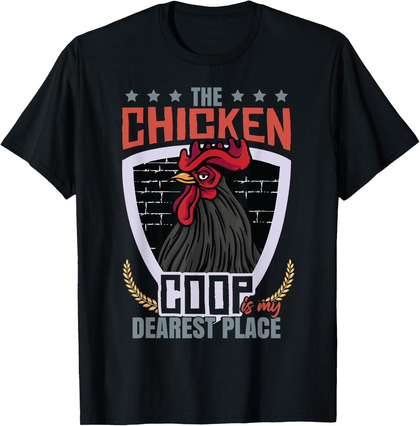The Chicken Coop T-Shirt - T-Shirt | Black