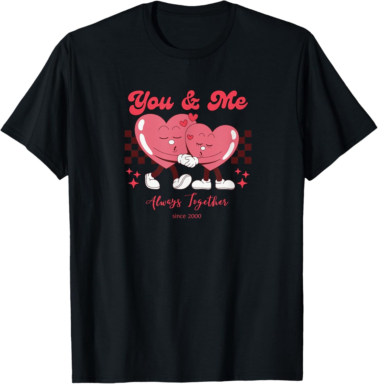 Always Together since 2000 T-Shirt - T-Shirt | Black