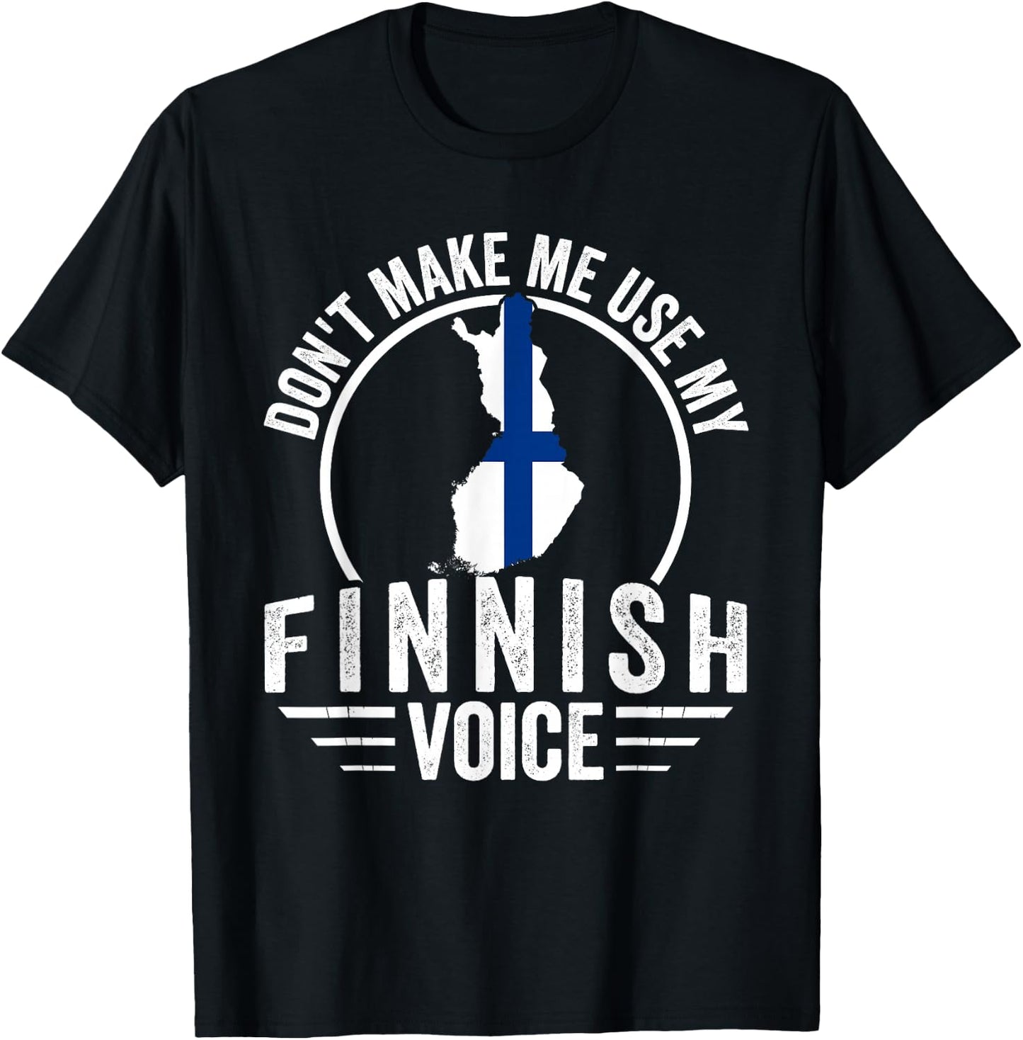 Finnish Roots Outfit Funny Finland Heritage Men Women T-Shirt - T-Shirt | Black