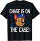 Chase Is On The Case Puff Back T-Shirt - T-Shirt | Black
