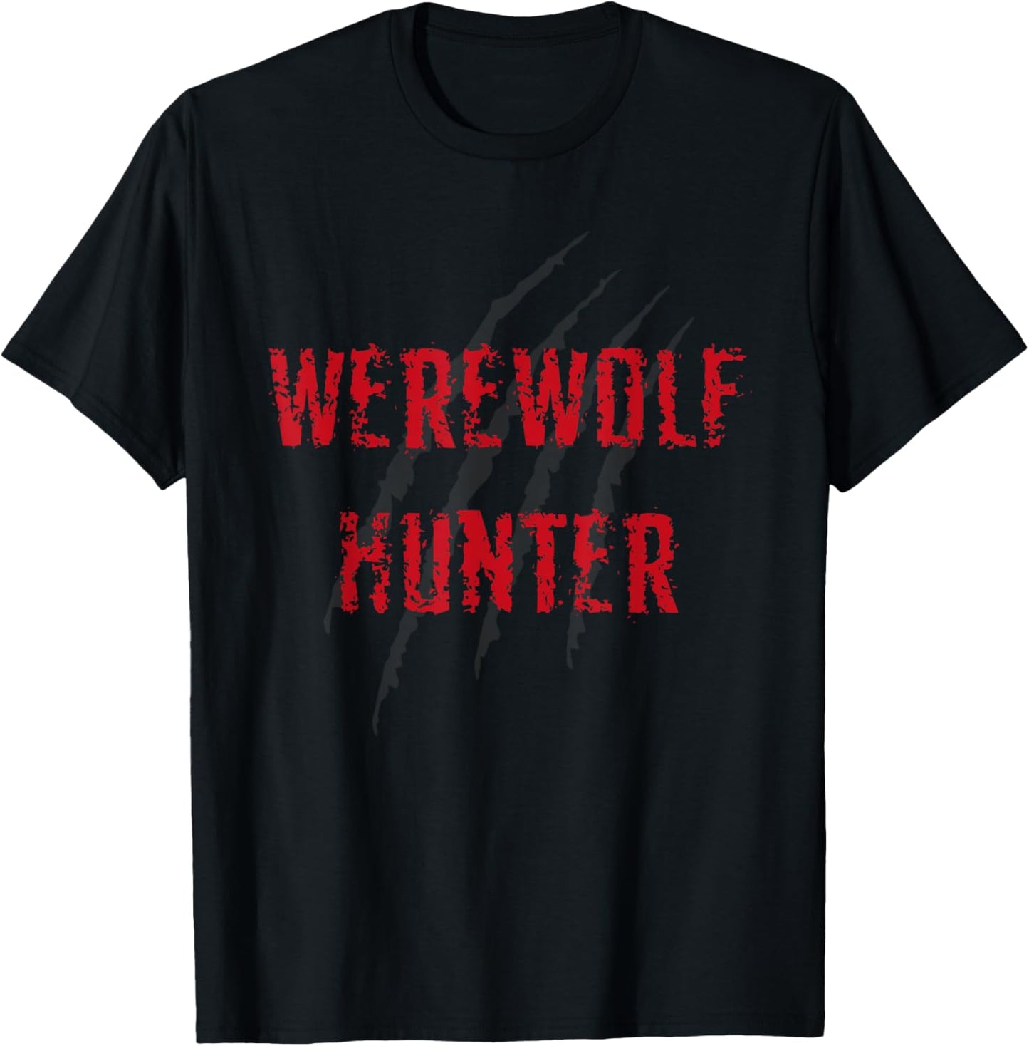 Werewolf hunter halloween costume for man and woman T-Shirt - T-Shirt | Black