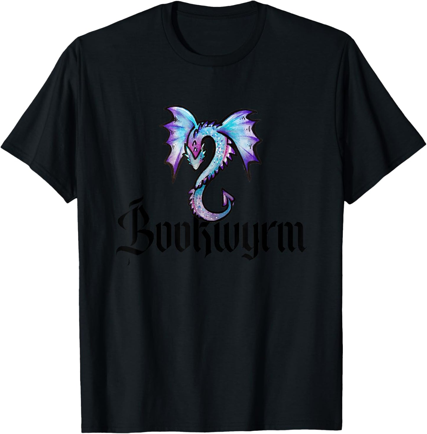 Bookwyrm T-Shirt - T-Shirt | Black