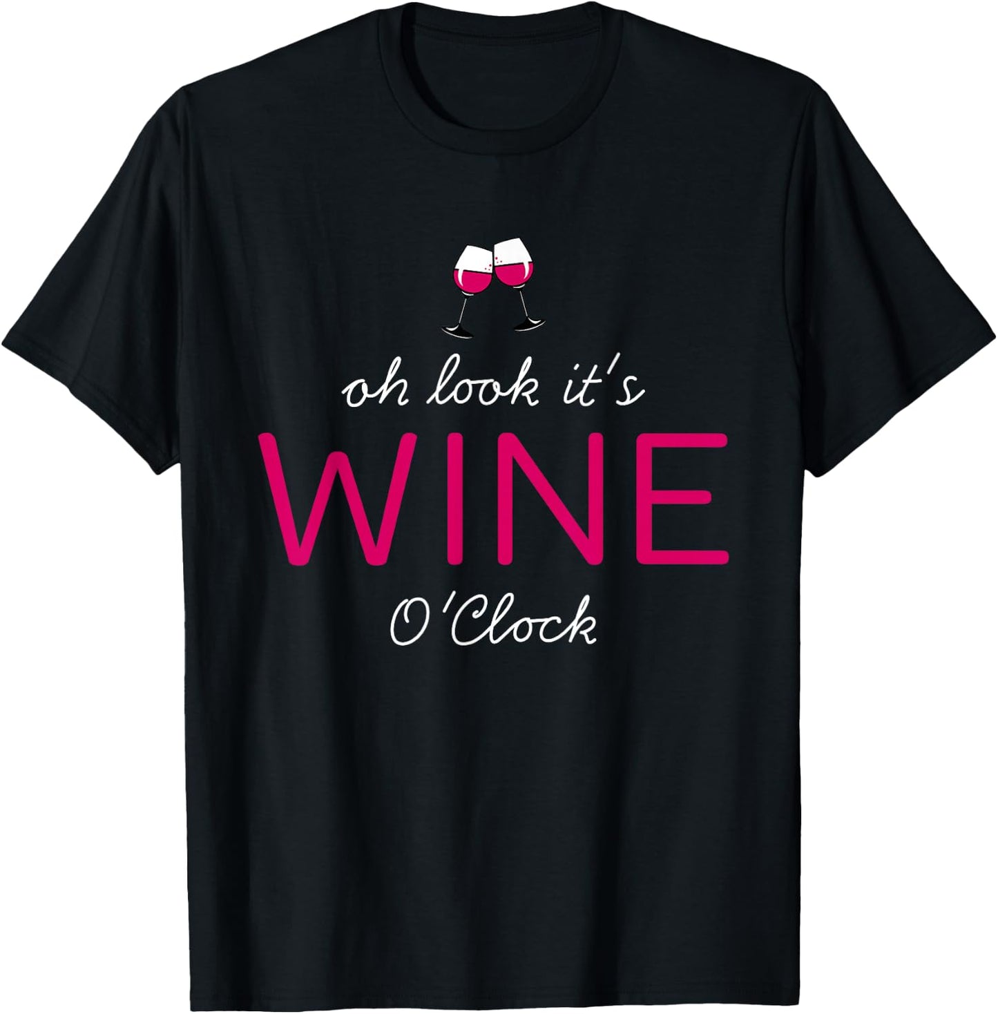 Wine Design Women and Ladies Funny Wine Lover Saying , black T-Shirt - T-Shirt | Black