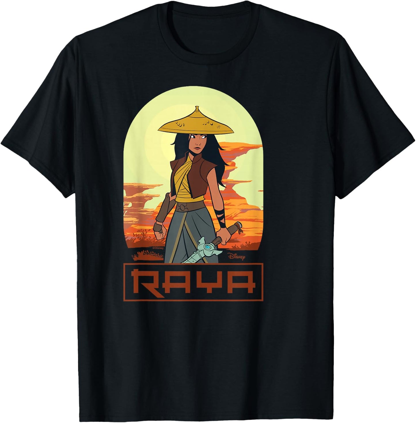 Raya and the Last Dragon - Raya Desert T-Shirt - T-Shirt | Black