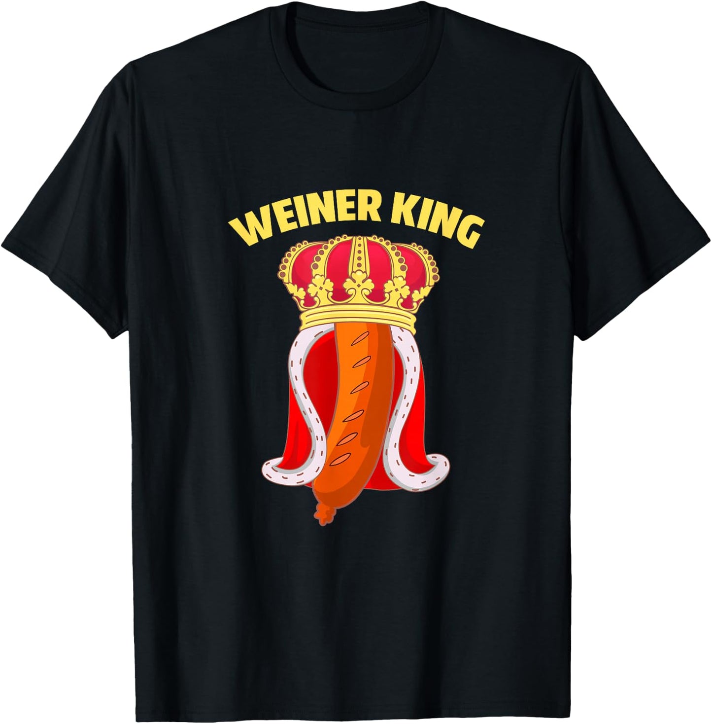 Weiner-King T-Shirt - T-Shirt | Black