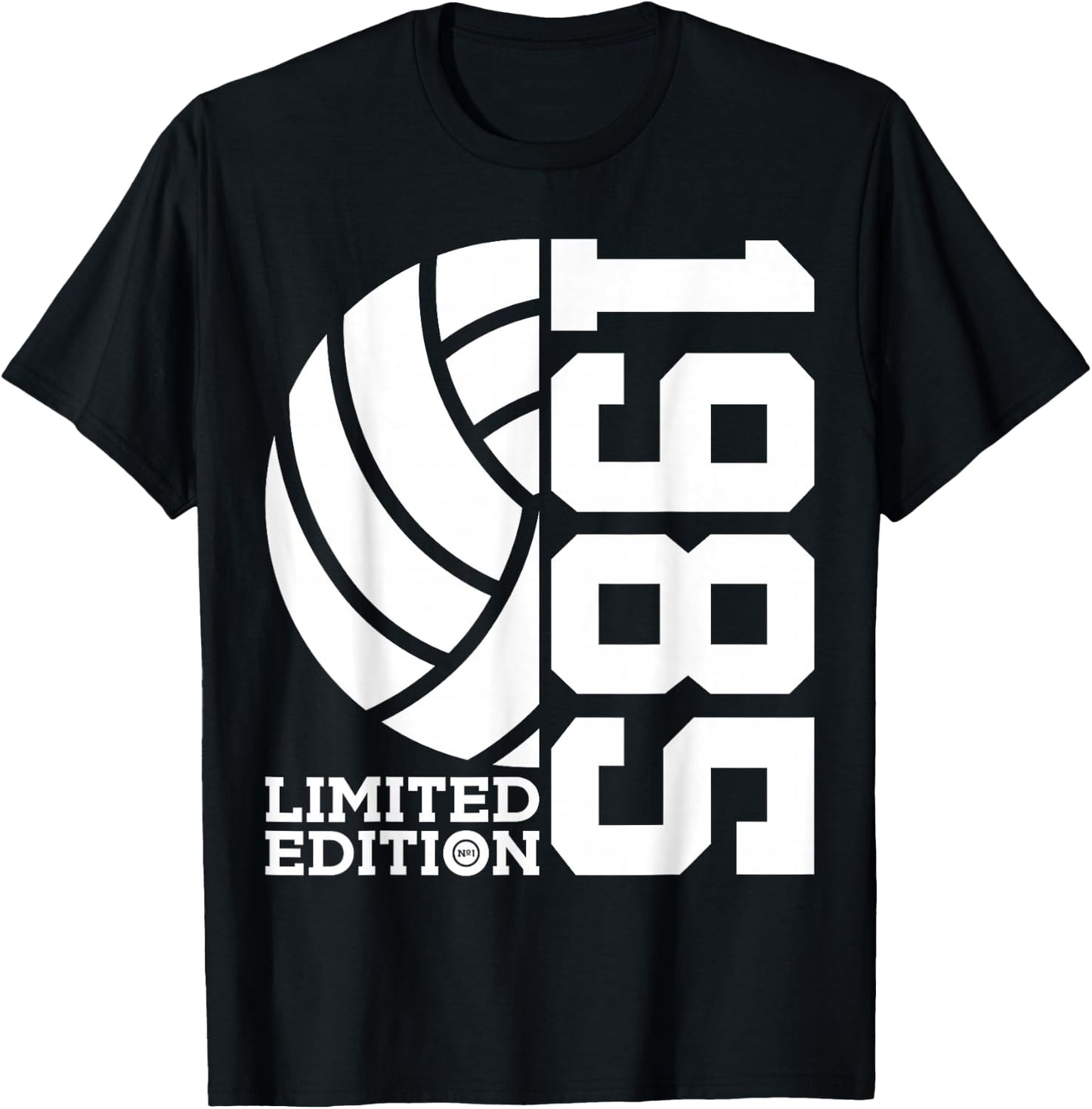 41. Geburtstag Volleyball Limited Edition 1985 T-Shirt - T-Shirt | Black