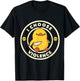 I Choose Violence Funny Duck Holding Knife , black T-Shirt - T-Shirt | Black