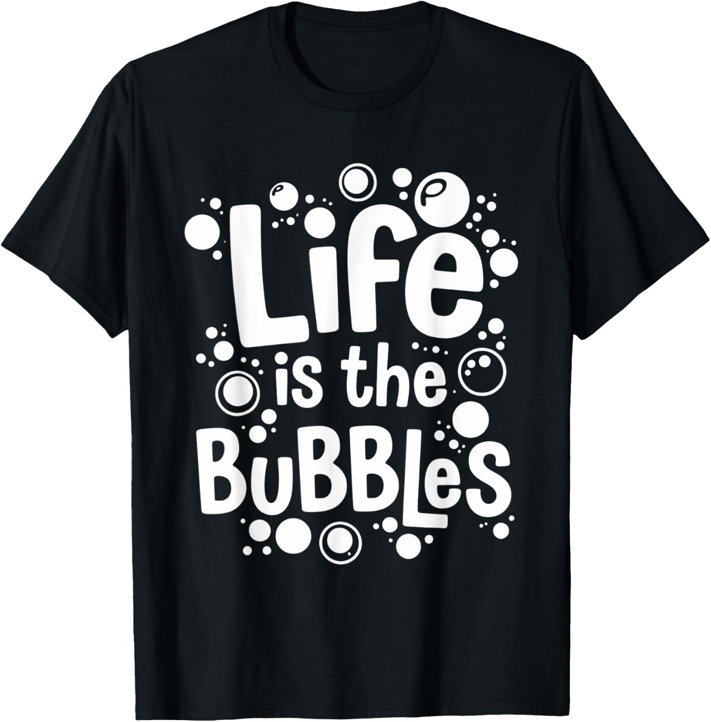 National Bubble Bath Day January 8 Funny Relaxing Bubbles T-Shirt - T-Shirt | Black