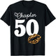 Chapter 50 Leopard Lips 50th Birthday Chapter 50 Years Old T-Shirt - T-Shirt | Black