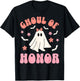Halloween Bridesmaid Maid of Honor Spooky Ghost T-Shirt - T-Shirt | Black