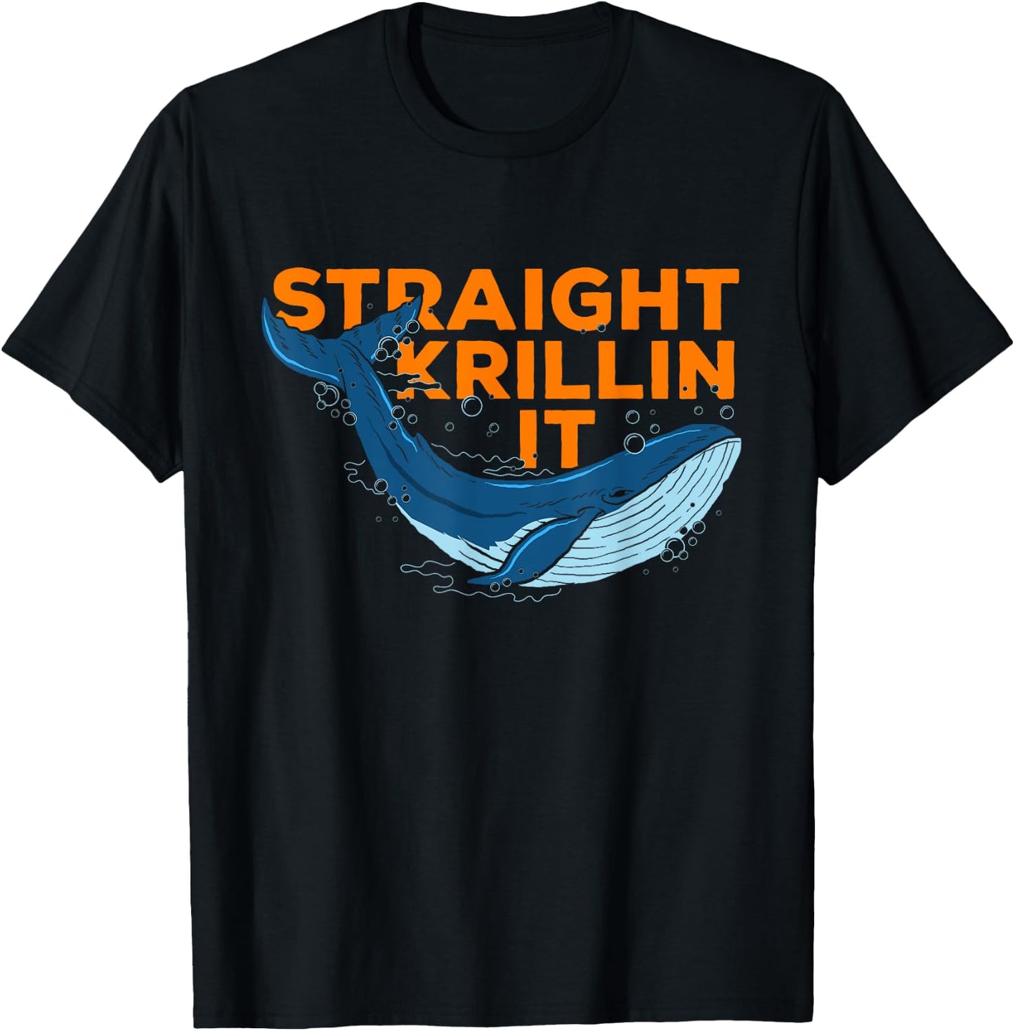 Straight Krillin It Matching Saying Slogan Idea Icons Image T-Shirt - T-Shirt | Black