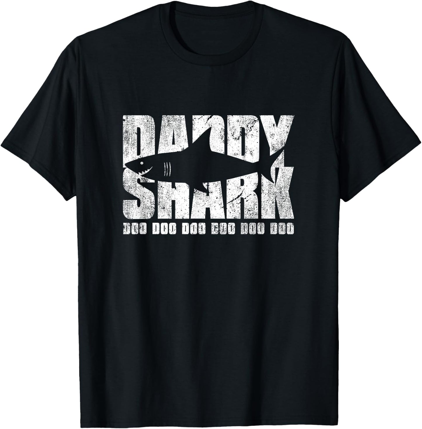Cool Daddy Shark T-Shirt - T-Shirt | Black