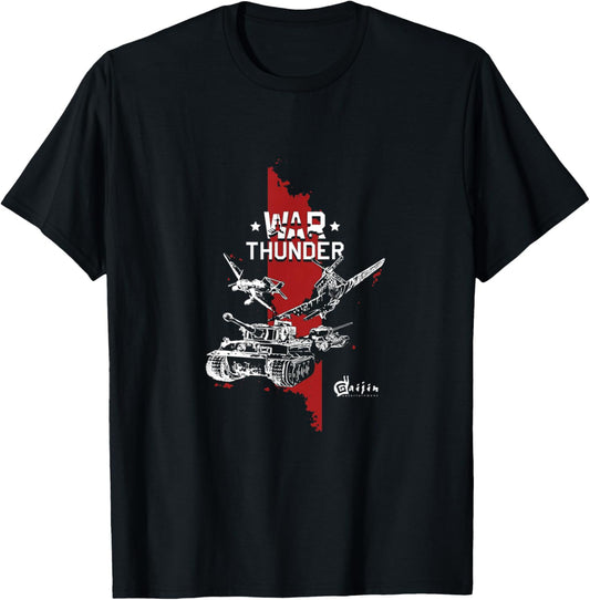 War Thunder Adult Short Sleeve T Shirt Black S T-Shirt - T-Shirt | Black