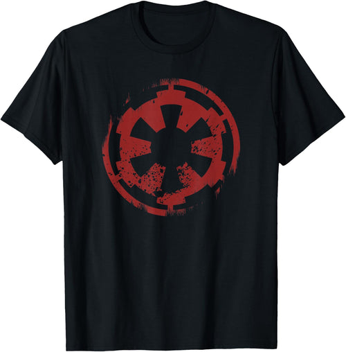 Star Wars Distressed Empire Logo Rust , black