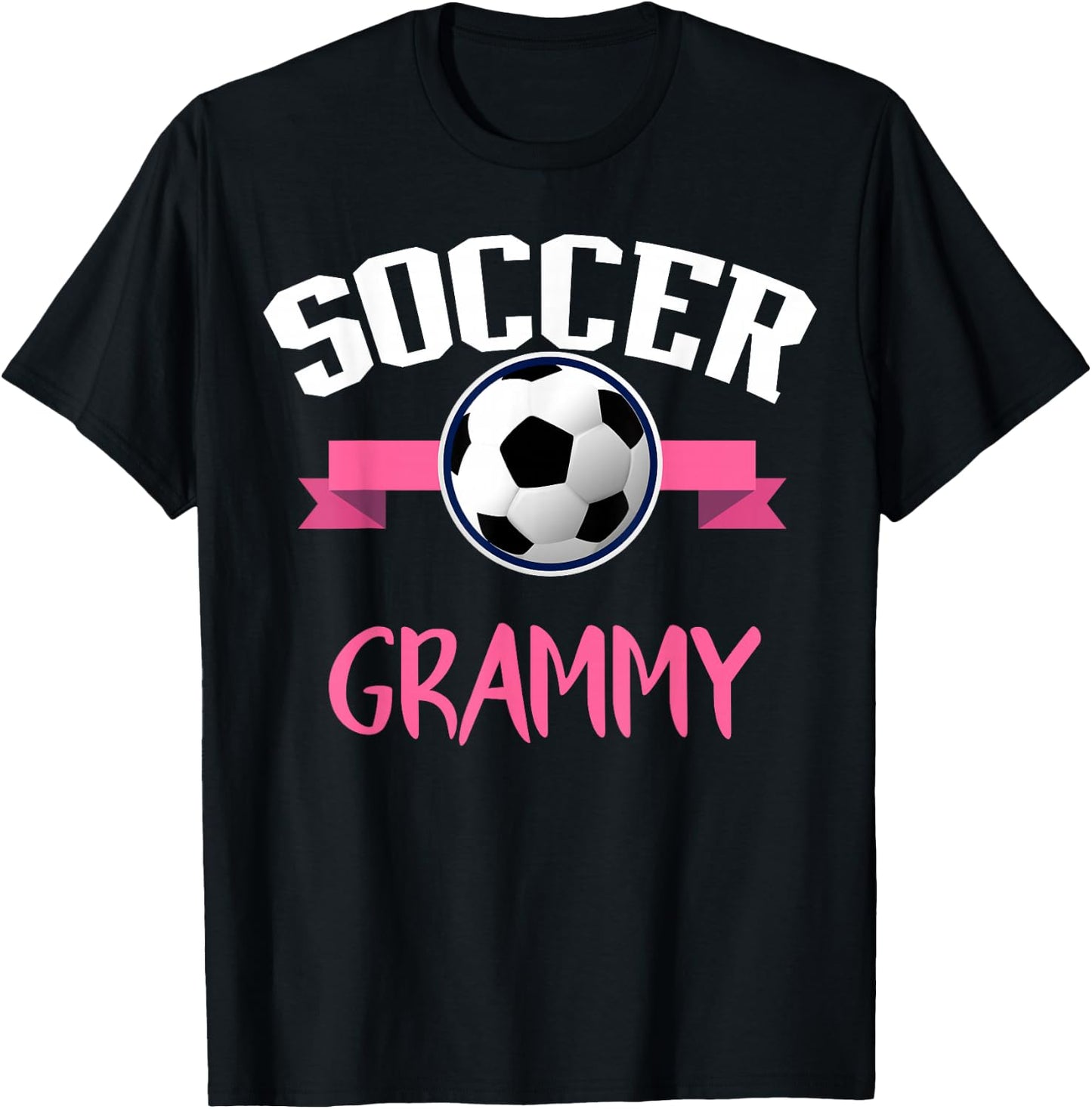 Soccer Grammy Grandma Funny From Grandkids T-Shirt - T-Shirt | Black