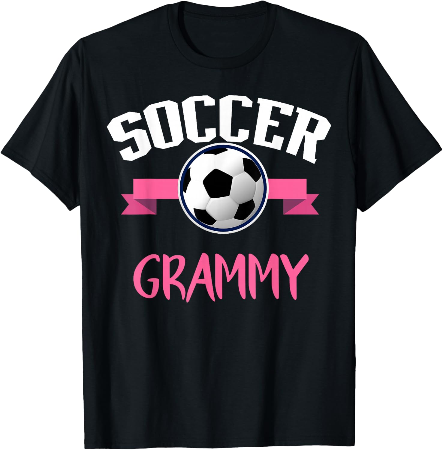 Soccer Grammy Grandma Funny From Grandkids T-Shirt - T-Shirt | Black
