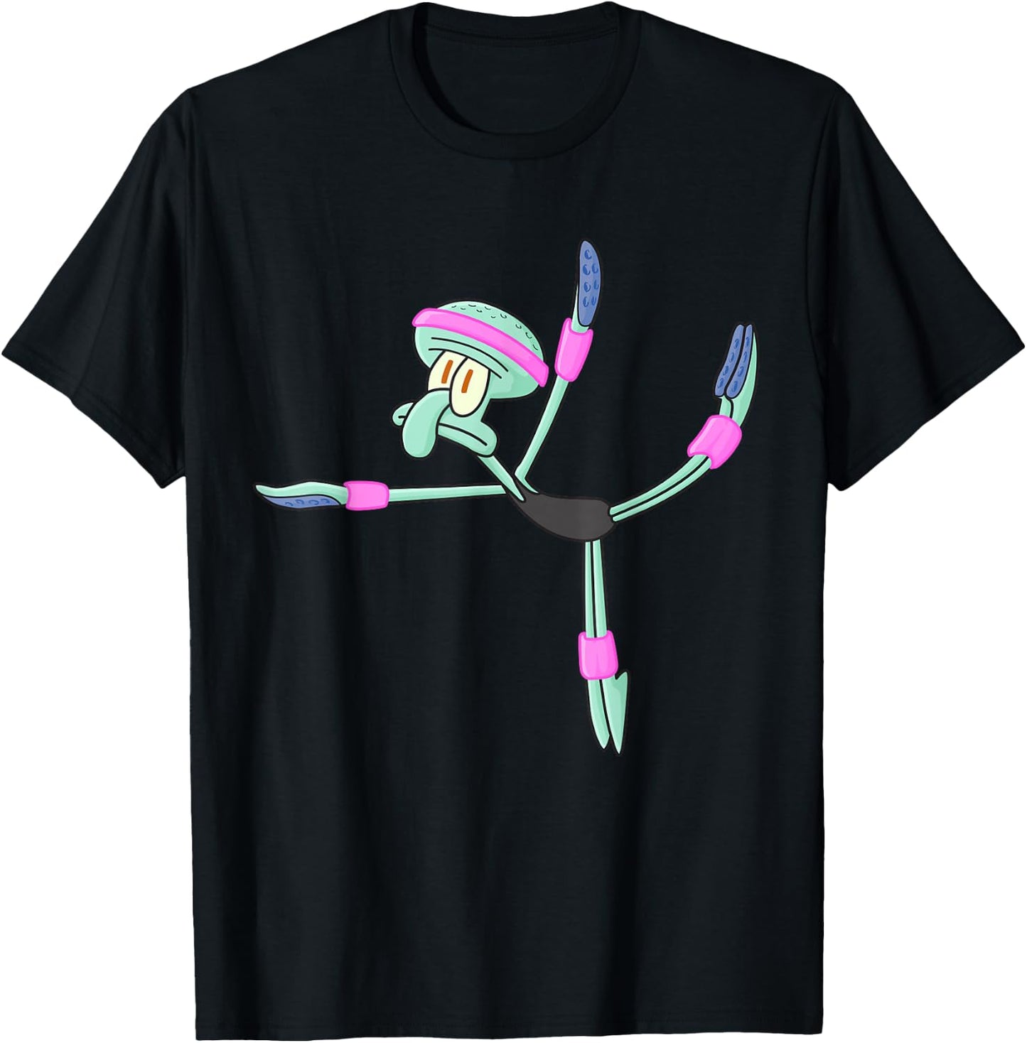 Mademark x SpongeBob SquarePants - SpongeBob Thaddeer Ballerina T-Shirt - T-Shirt | Black