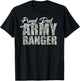 Proud Dad of an Army Ranger T-Shirt - T-Shirt | Black