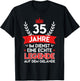 35 Dienstjahre Dienstjubiläum 35 Jahre Firmenjubiläum T-Shirt - T-Shirt | Black