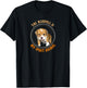 Funny Cute "Beabull Is My Spirit Animal" Picture Quote Shirt T-Shirt - T-Shirt | Black
