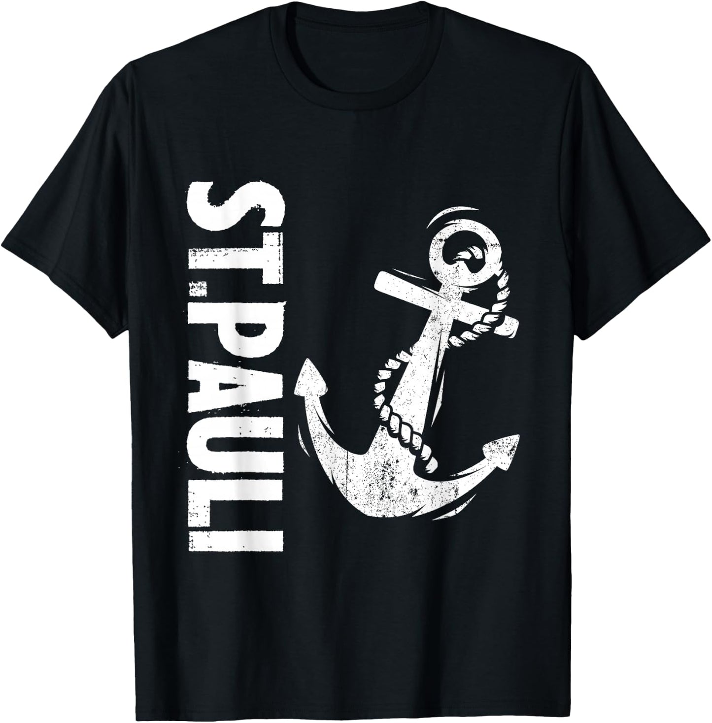 St Pauli Hamburg Paulianer St. Pauli , black T-Shirt - T-Shirt | Black