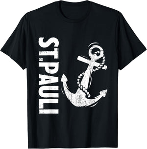 St Pauli Hamburg Paulianer St. Pauli , black T-Shirt - T-Shirt | Black