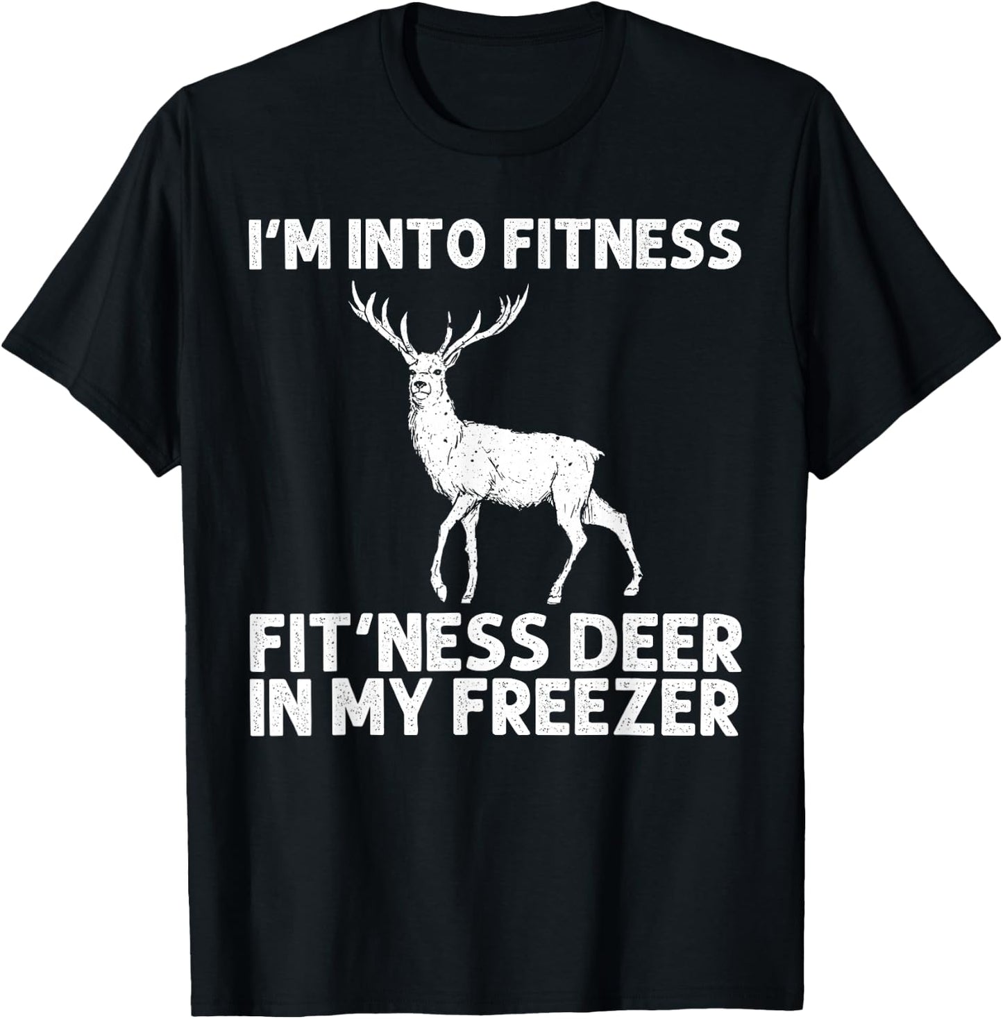 Deer Hunting Art Women Wildlife Hunter Deer Hunting T-Shirt - T-Shirt | Black