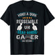 Gamer Beau Gosse Funny Man Boy Game Video Gaming , Black, S T-Shirt - T-Shirt | Black