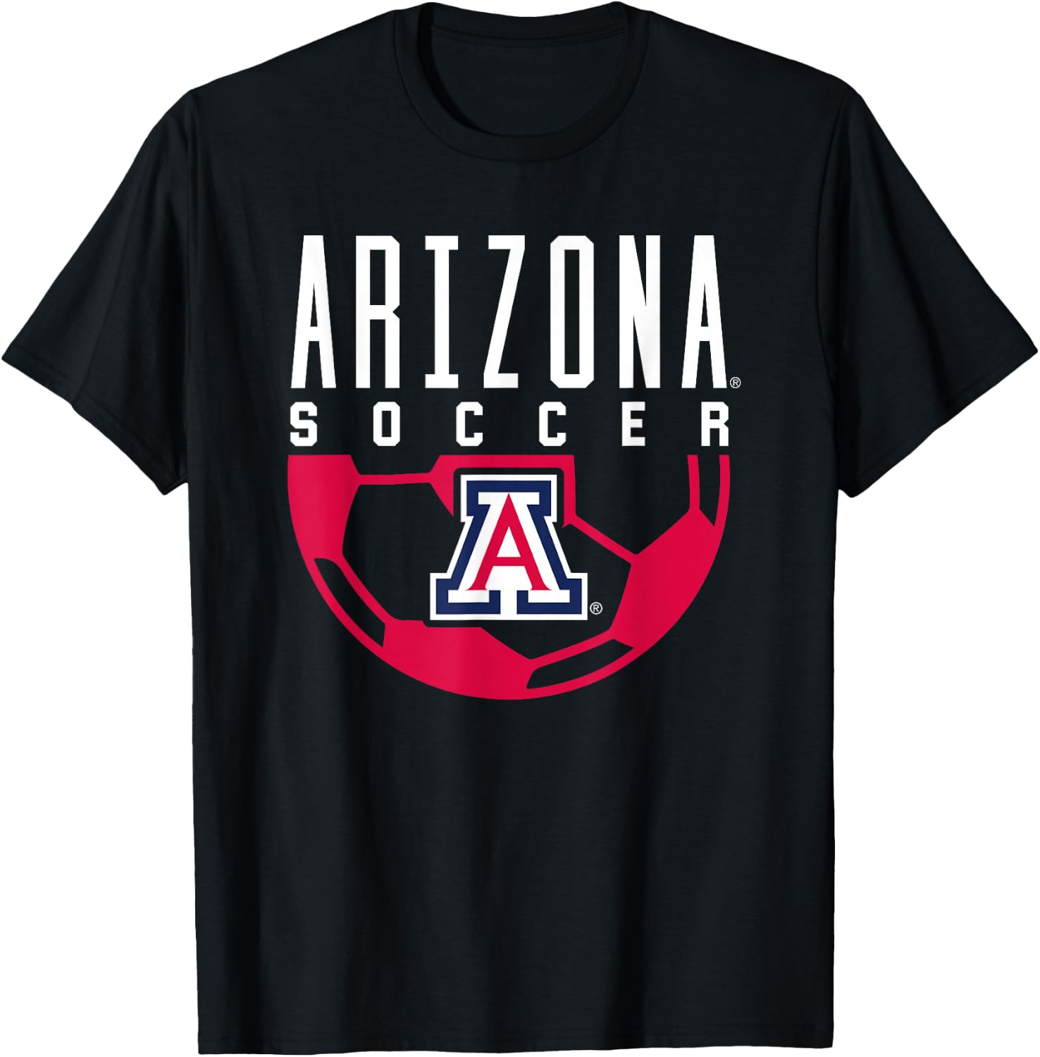 University of Arizona Wildcats Soccer Arch T-Shirt - T-Shirt | Black