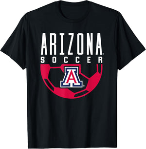 University of Arizona Wildcats Soccer Arch T-Shirt - T-Shirt | Black
