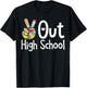 Peace Out High School - Last Day of School High School Grad T-Shirt - T-Shirt | Black