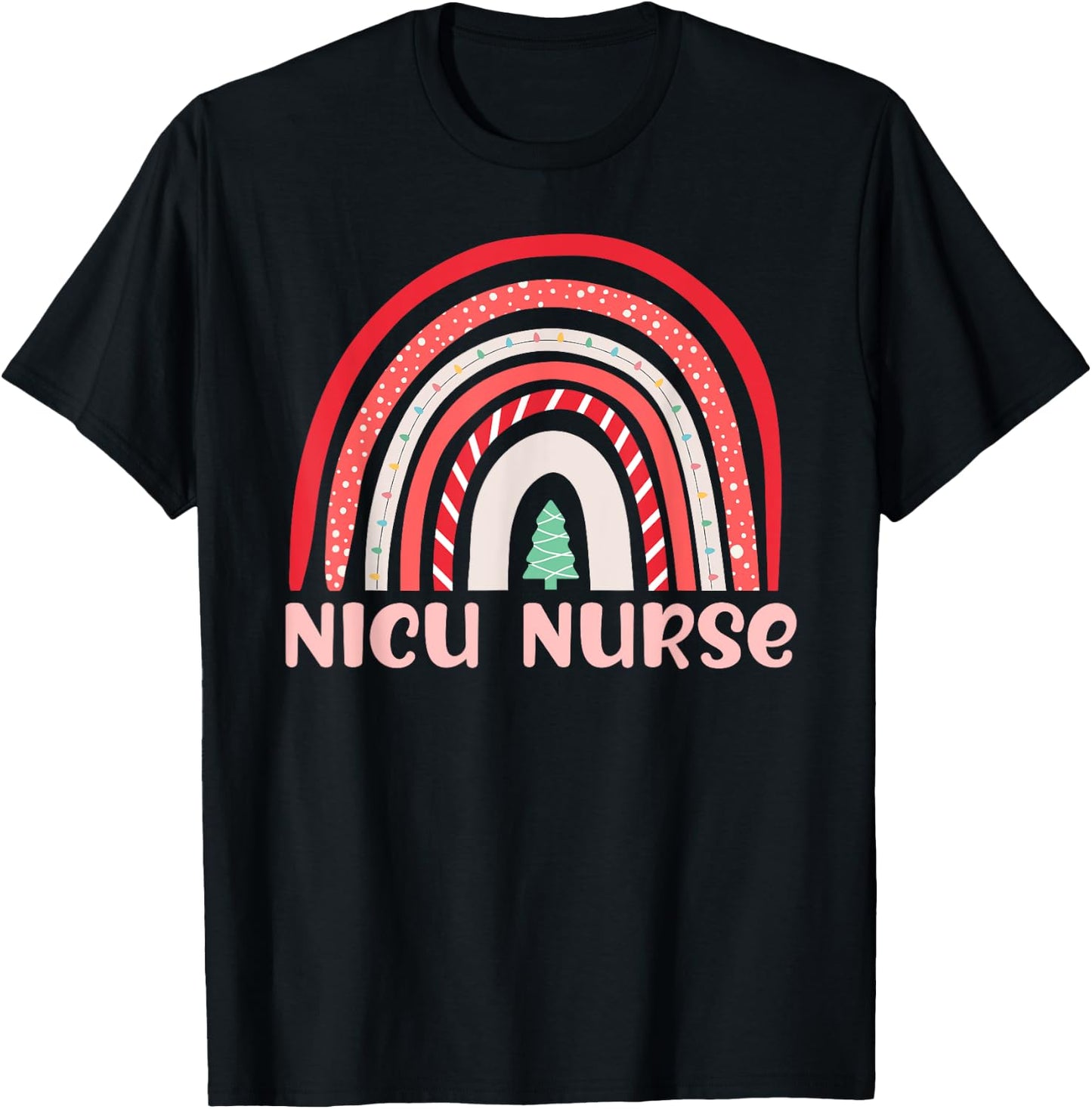 NICU Nurse Neonatal Tiny Crew Christmas Holiday Nutcracker T-Shirt - T-Shirt | Black