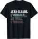 Man Humour Gift Personalised Name Jean-Claude , Black, S T-Shirt - T-Shirt | Black