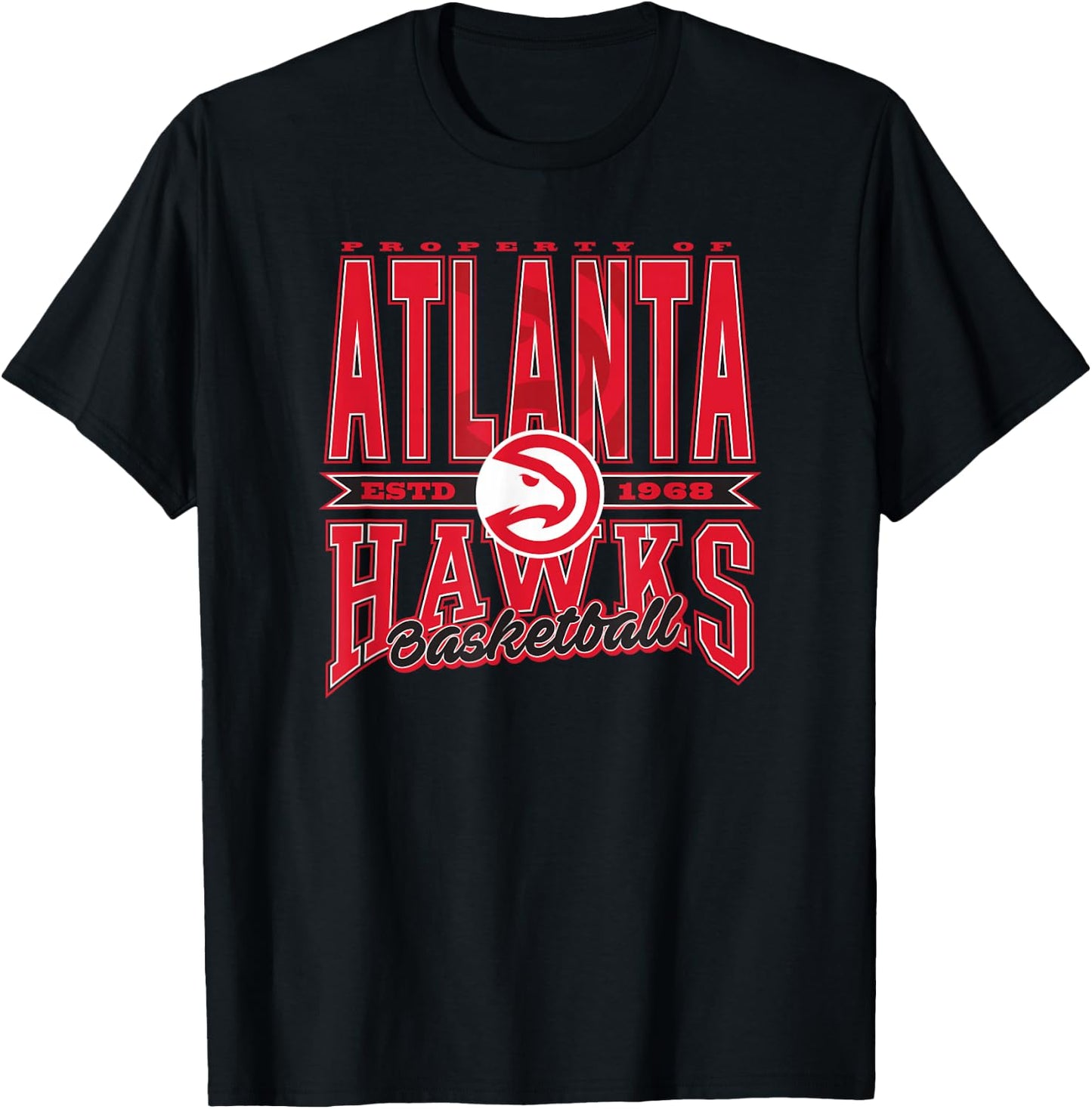 NBA Atlanta Hawks Nonstop Action T-Shirt - T-Shirt | Black