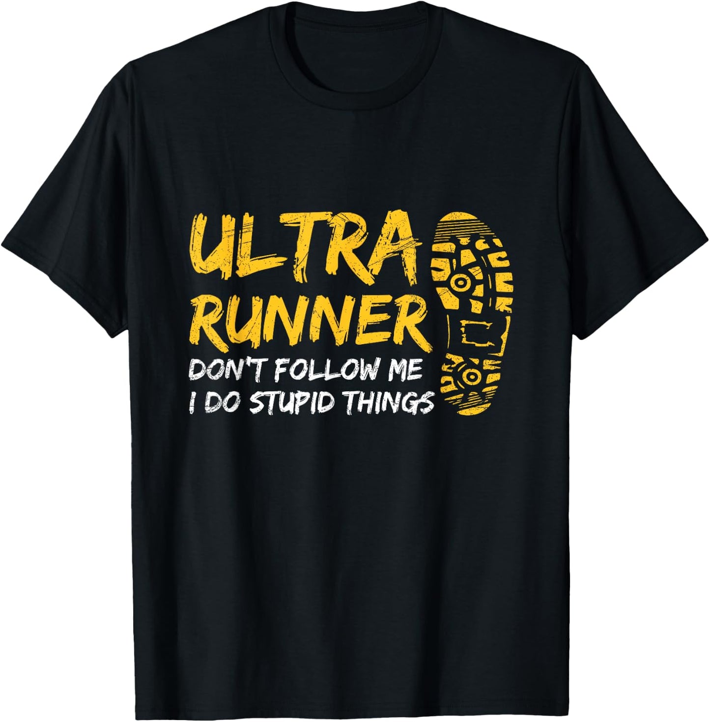 Ultra Marathon Design for a Ultra Marathon Runner T-Shirt - T-Shirt | Black