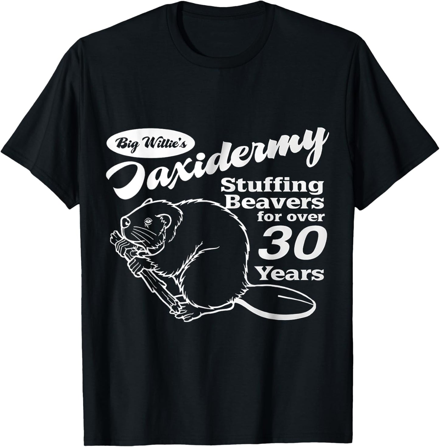 Offensive Stuffing Beavers T-Shirt - T-Shirt | Black