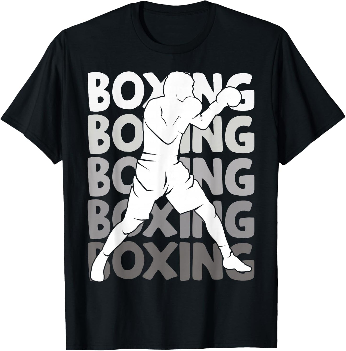 Boxing Boxers Boys Children Men T-Shirt - T-Shirt | Black