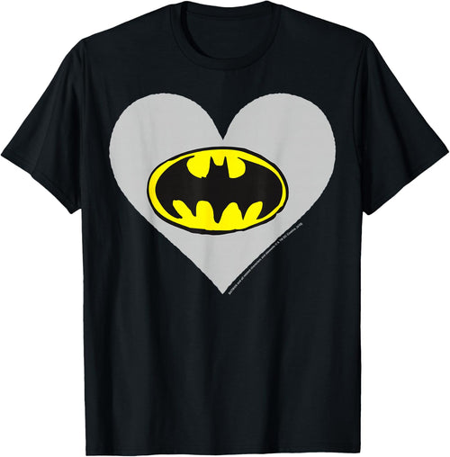 DC Comics Valentine's Day Batman Heart Logo