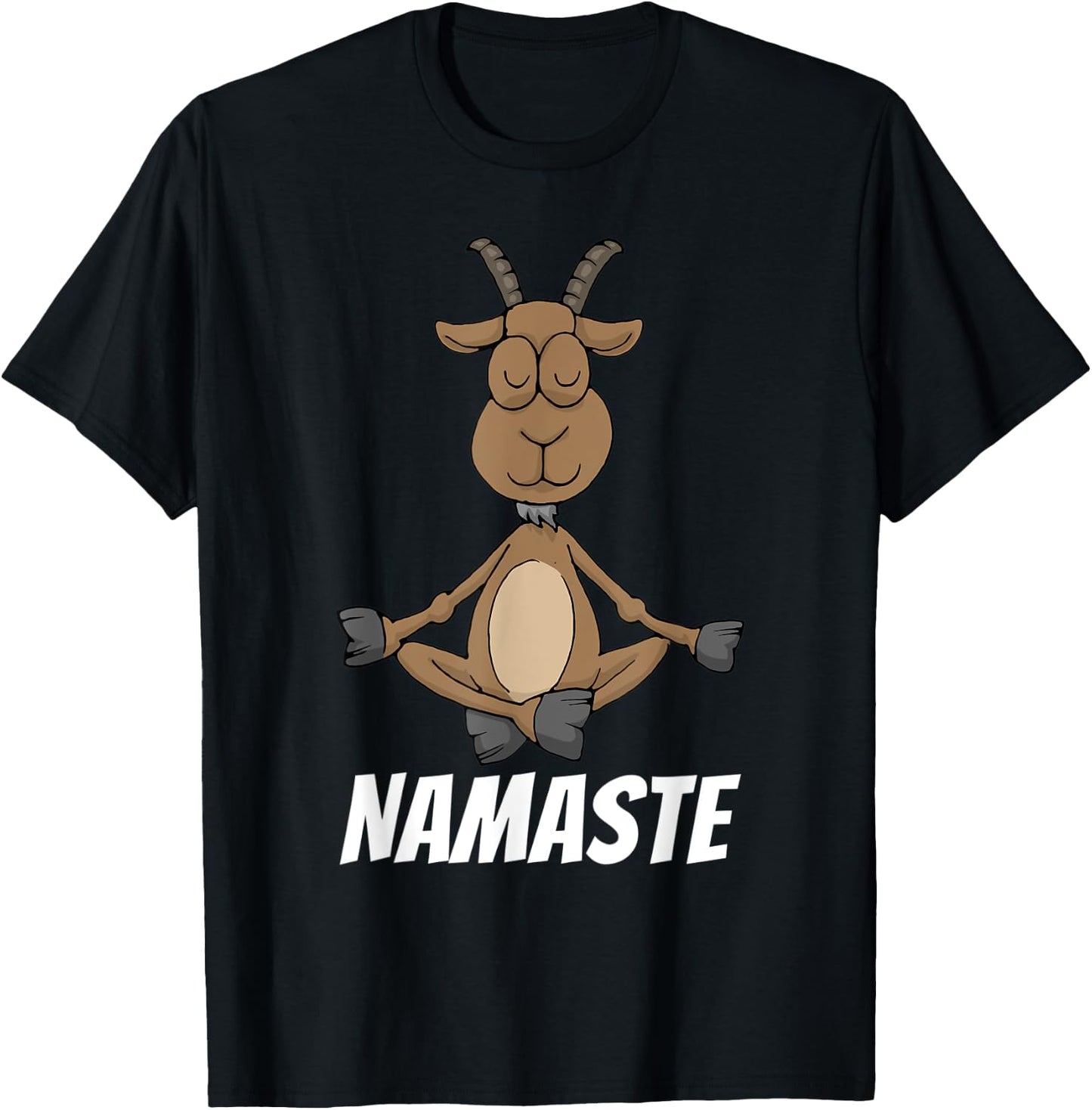 Goat Yoga T-Shirt - T-Shirt | Black