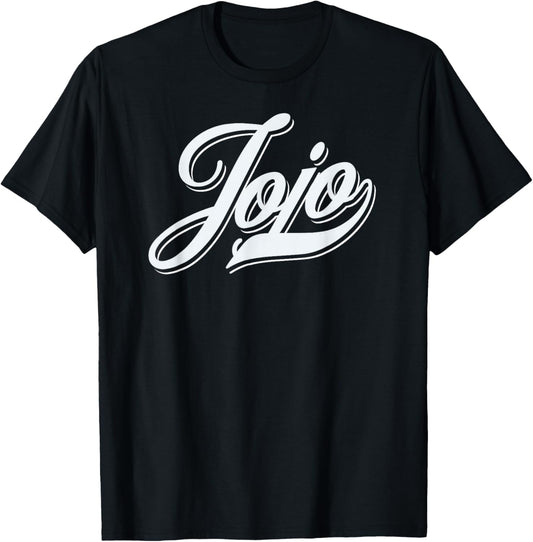 Man Boys Funny Funny Gift for Jojo , Black, S T-Shirt - T-Shirt | Black