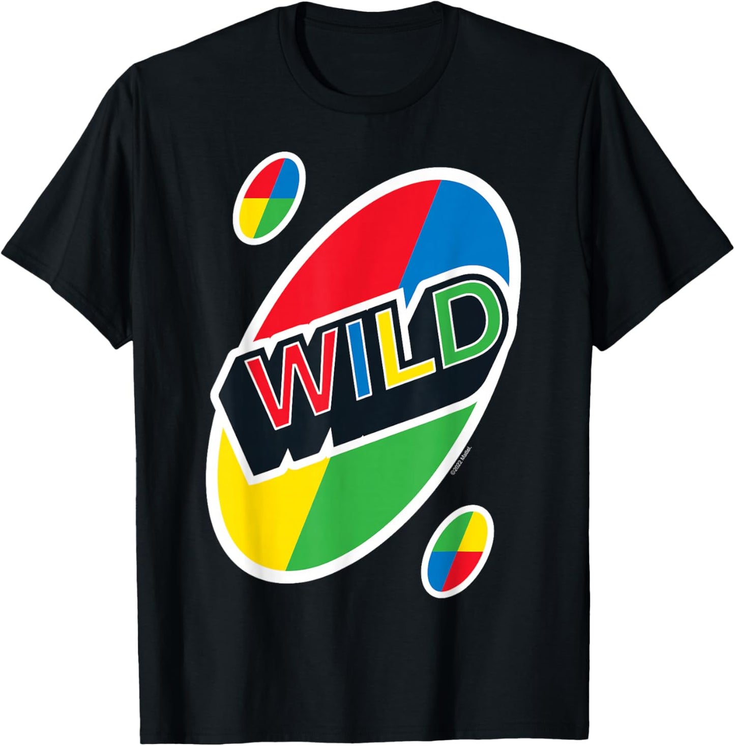 UNO - Wildcard , black T-Shirt - T-Shirt | Black