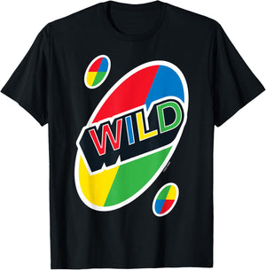 UNO - Wildcard , black T-Shirt - T-Shirt | Black